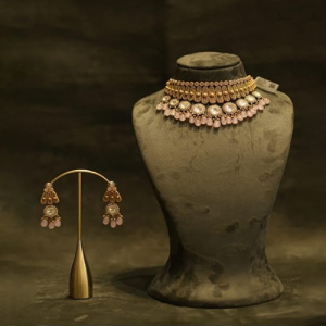 Chic Set Necklace & Latkan 22KT