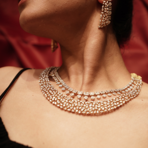 Diamond Set 18KT(Single Diamond-Pears)