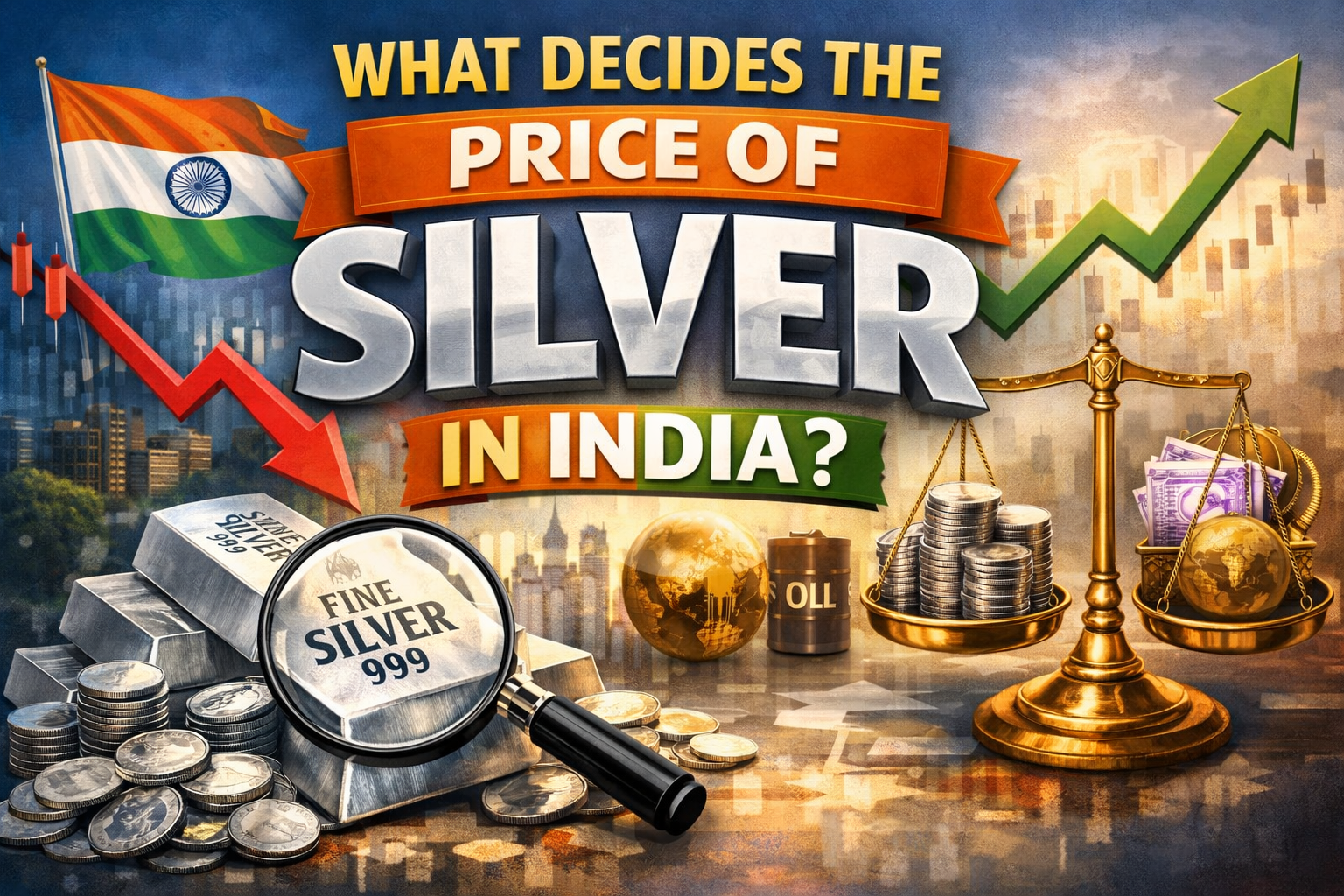 What Decides the Price of Silver in India?